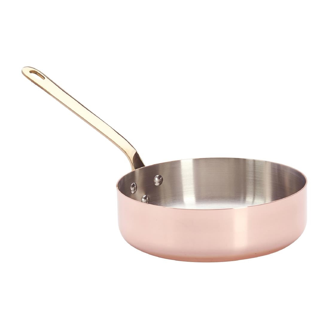 De Buyer Inocuivre Saute Pan Brass 20cm
