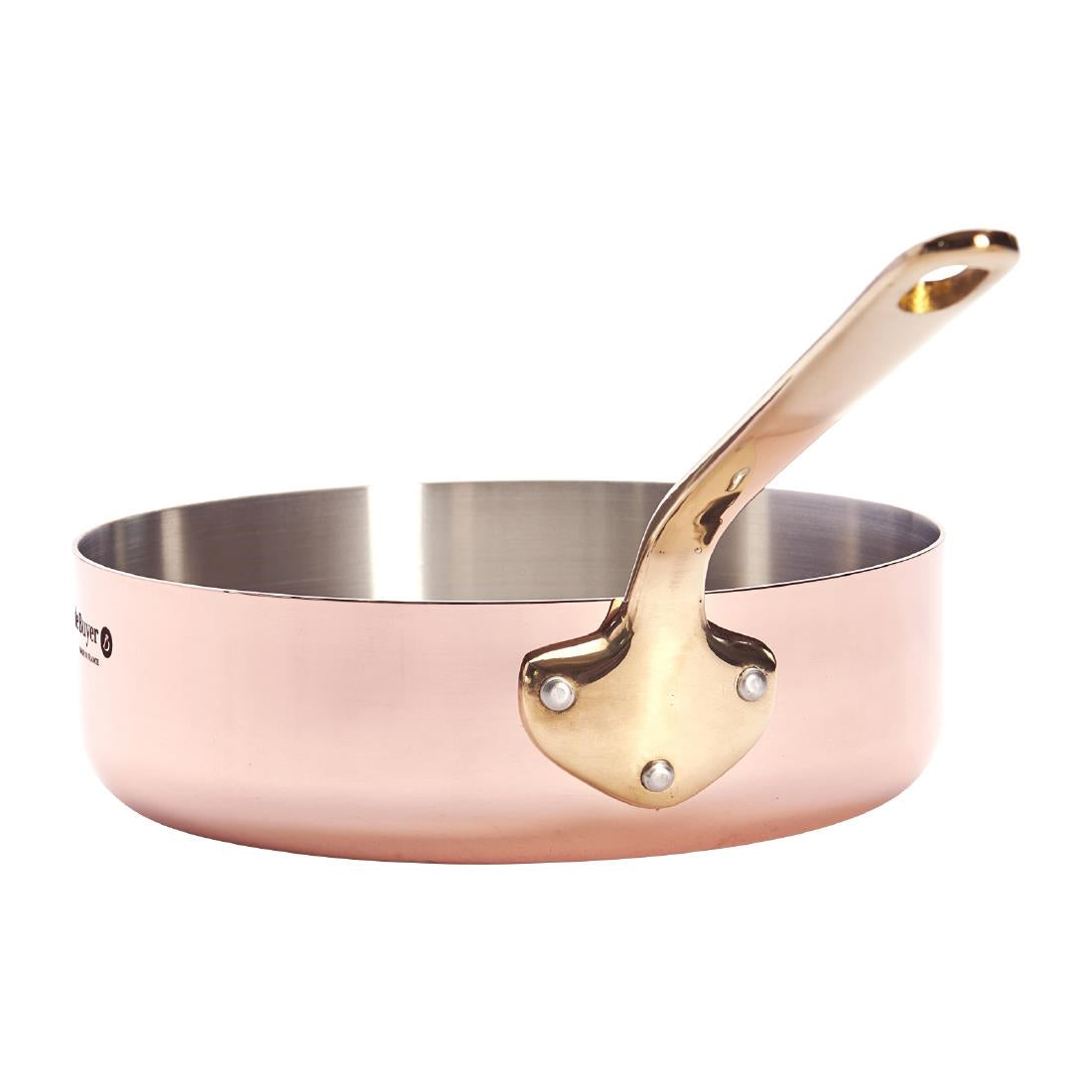 De Buyer Inocuivre Saute Pan Brass 20cm