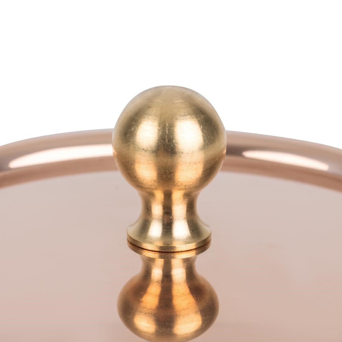 De Buyer Inocuivre Lid with Brass Handle 9cm