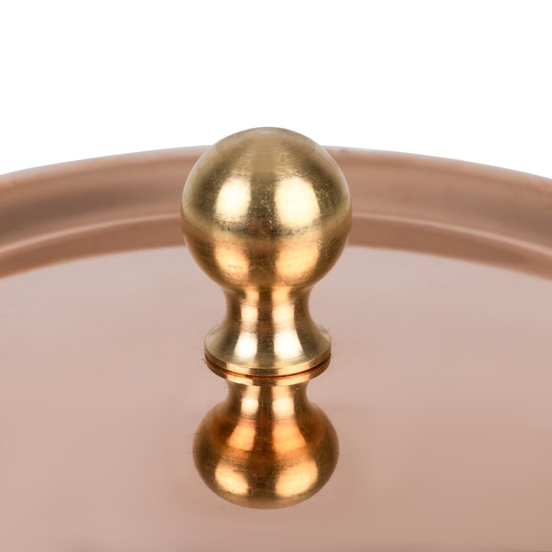 De Buyer Inocuivre Lid with Brass Handle 10cm