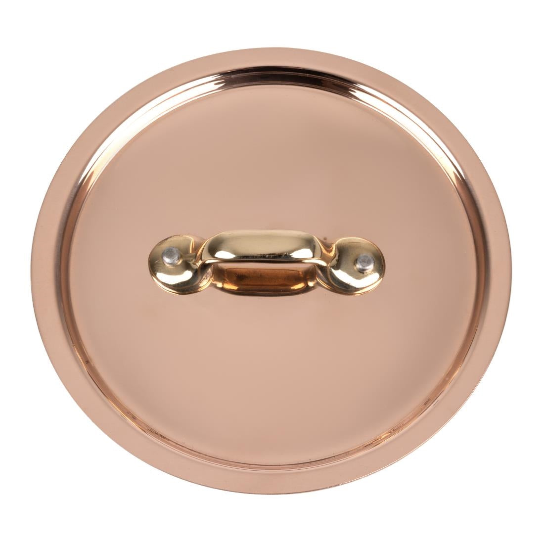 De Buyer Inocuivre Lid with Brass Handle 12cm