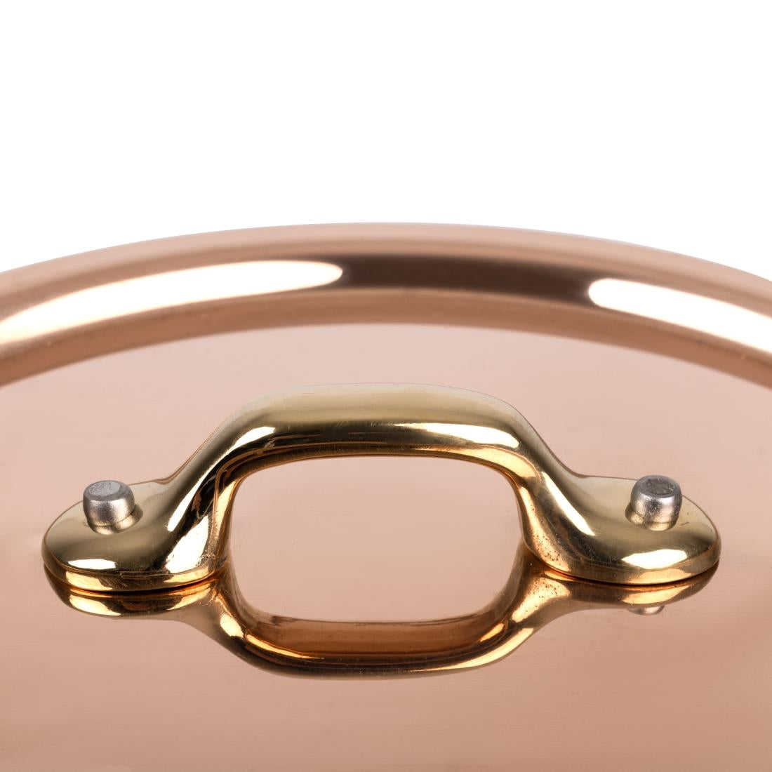 De Buyer Inocuivre Lid with Brass Handle 14cm