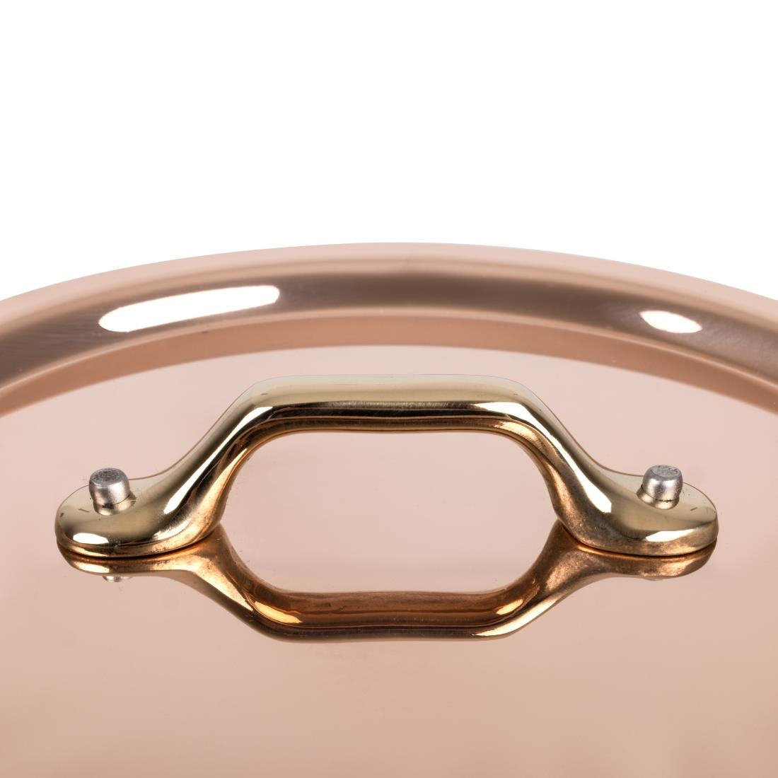 De Buyer Inocuivre Lid with Brass Handle 16cm