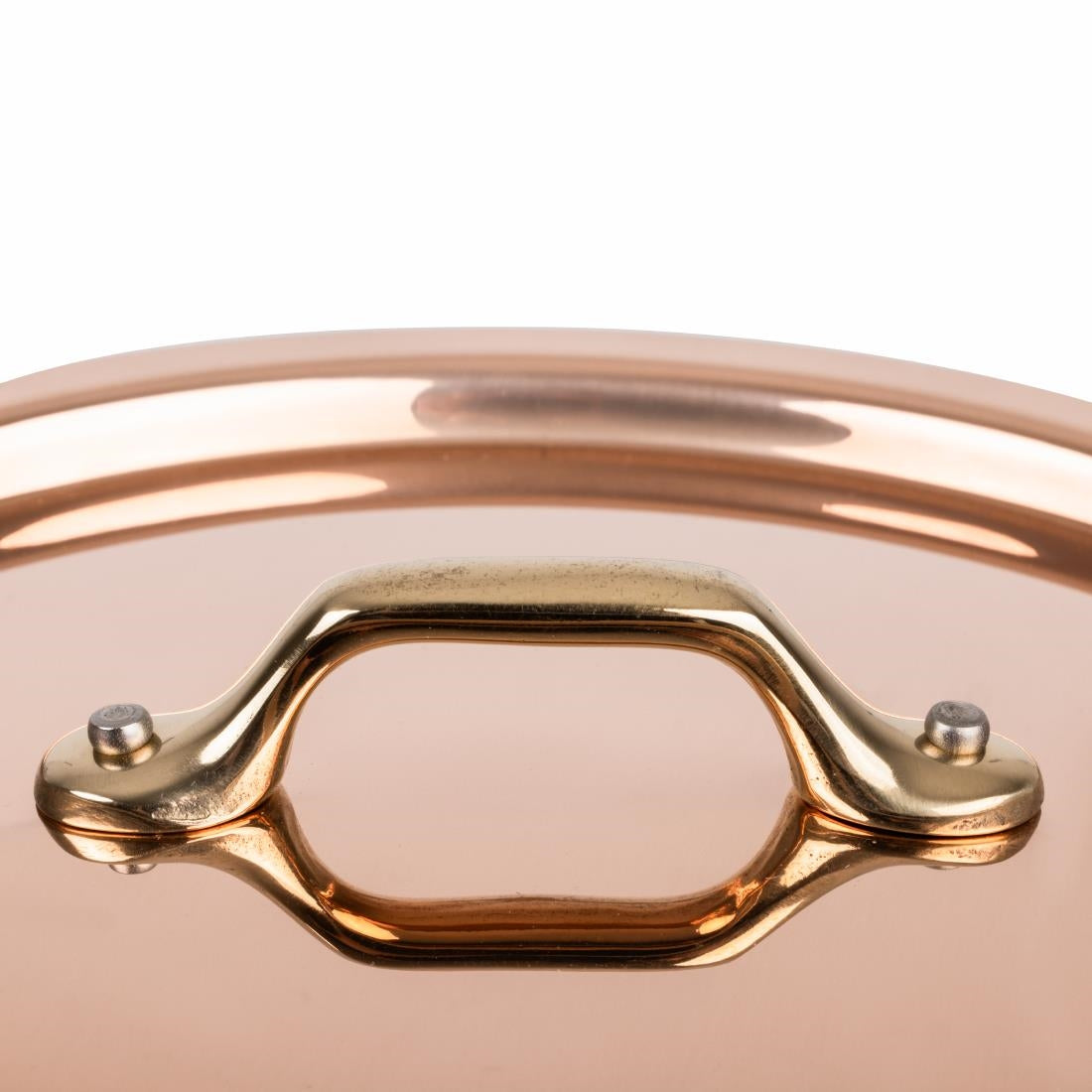 De Buyer Inocuivre Lid with Brass Handle 18cm