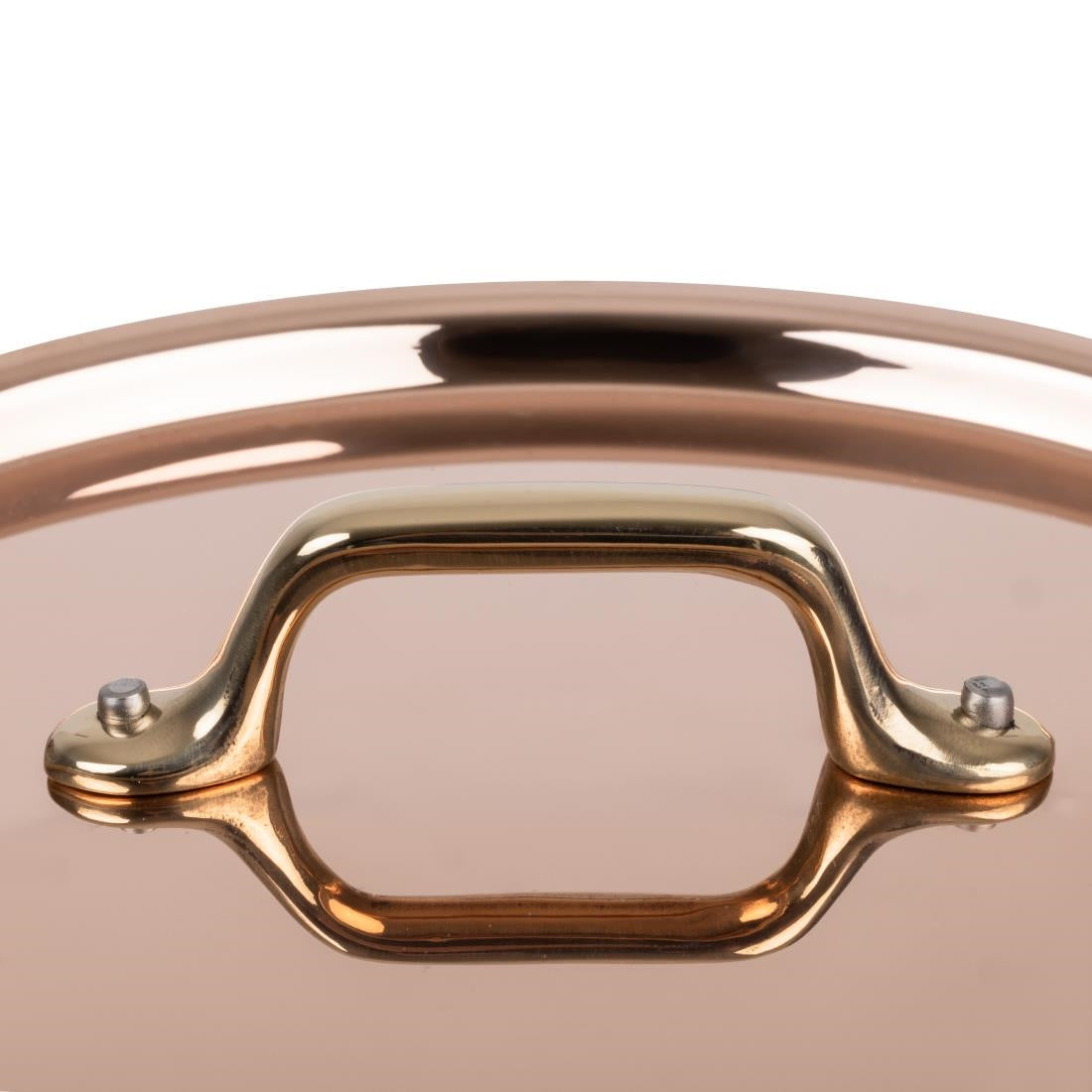 De Buyer Inocuivre Lid with Brass Handle 20cm