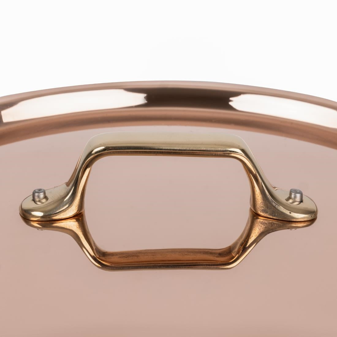 De Buyer Inocuivre Lid with Brass Handle 24cm
