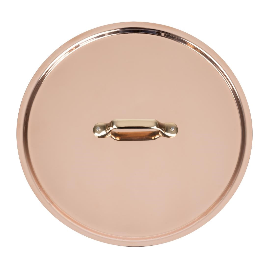 De Buyer Inocuivre Lid with Brass Handle 28cm