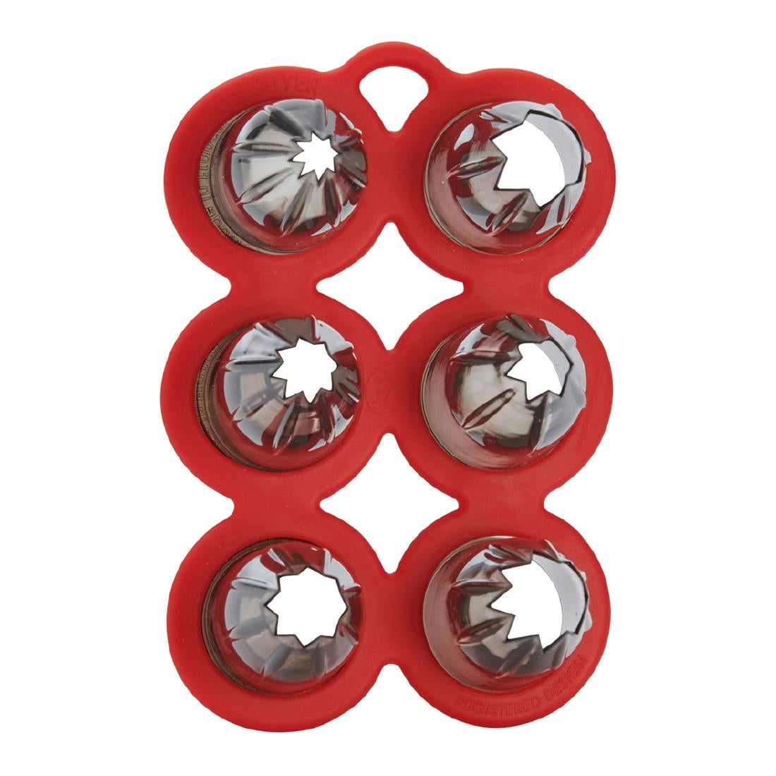 De Buyer Tritan Star Nozzles (6 Pack)