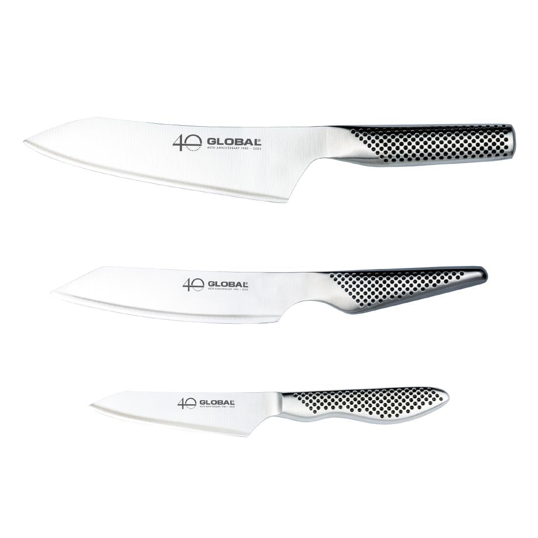 Global 40th Anniversary Limited Edition 3-Piece Knife Set