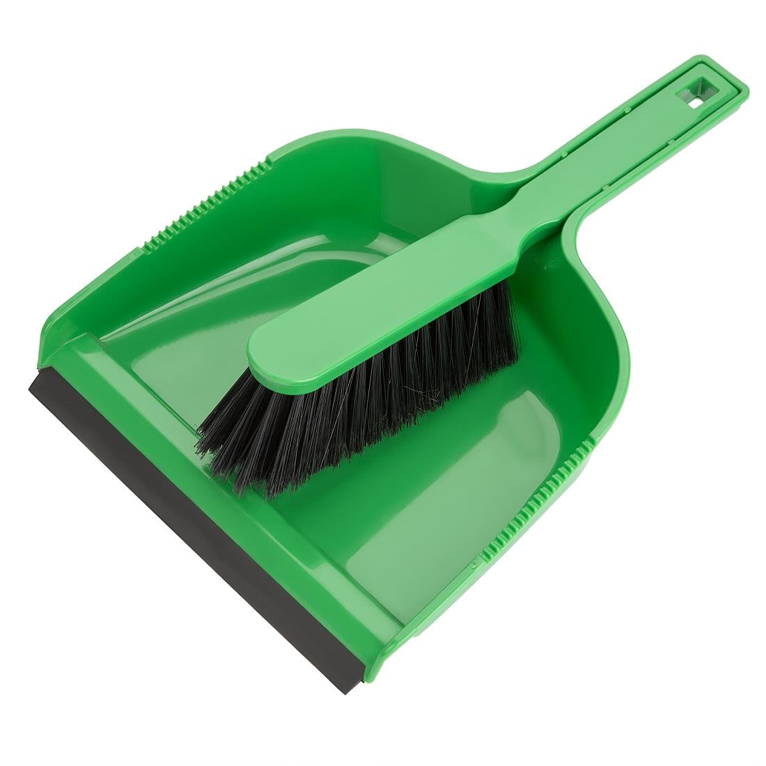 Jantex Dustpan & Brush Set - Green