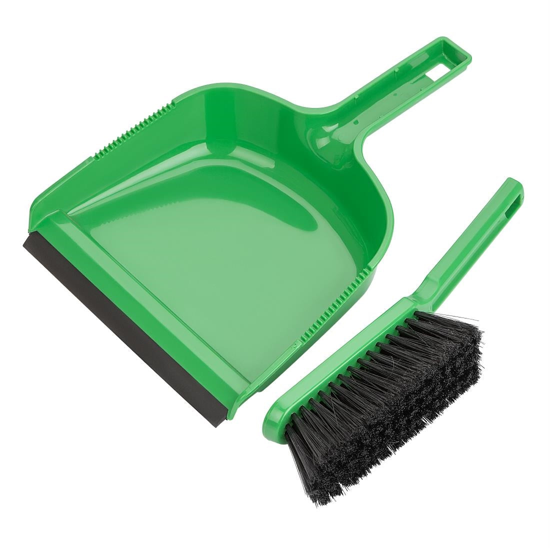 Jantex Dustpan & Brush Set - Green