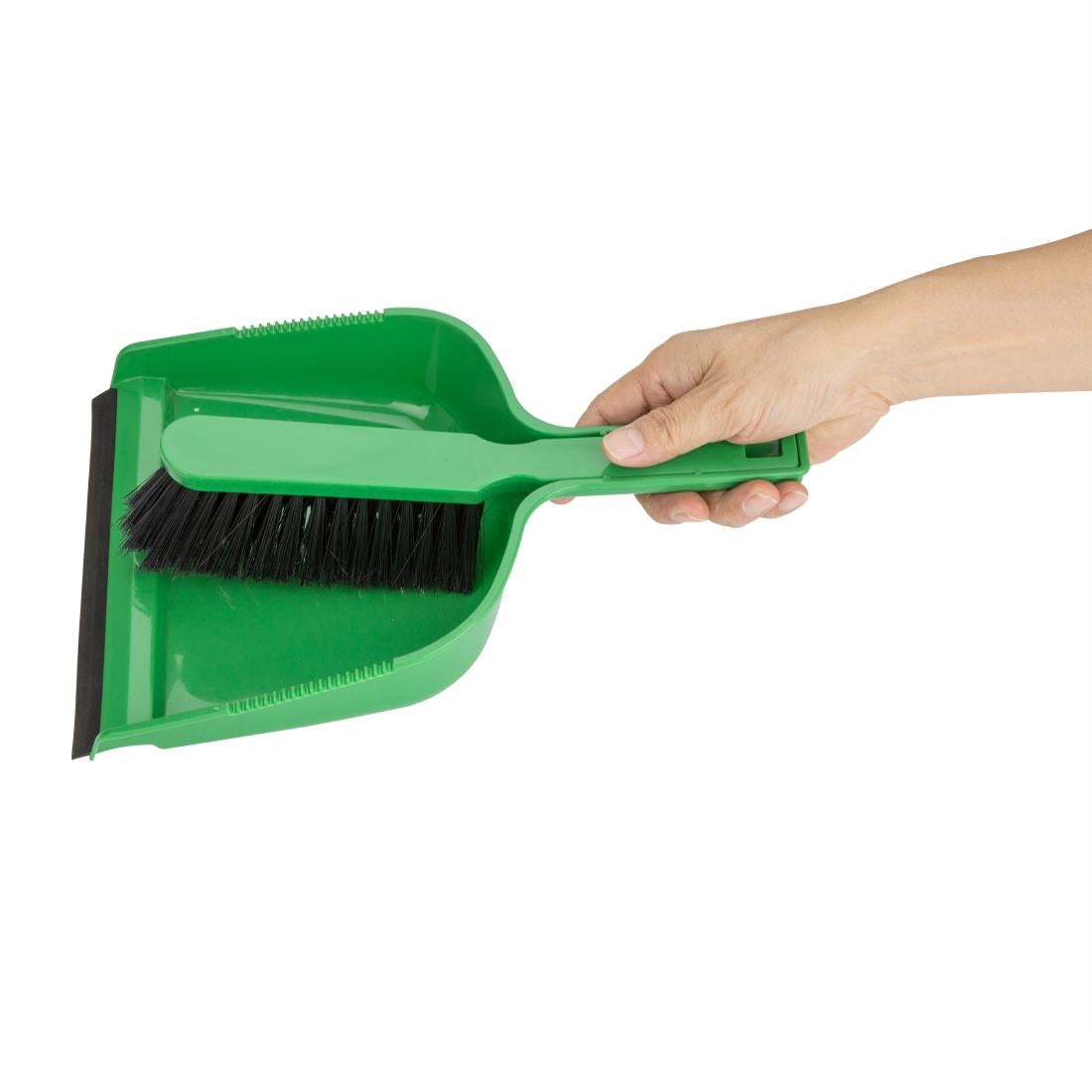 Jantex Dustpan & Brush Set - Green