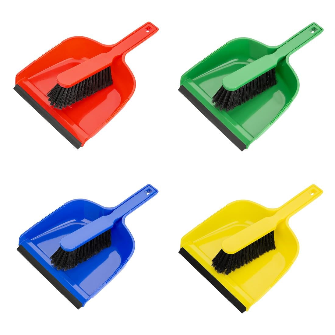 Jantex Dustpan & Brush Set - Yellow