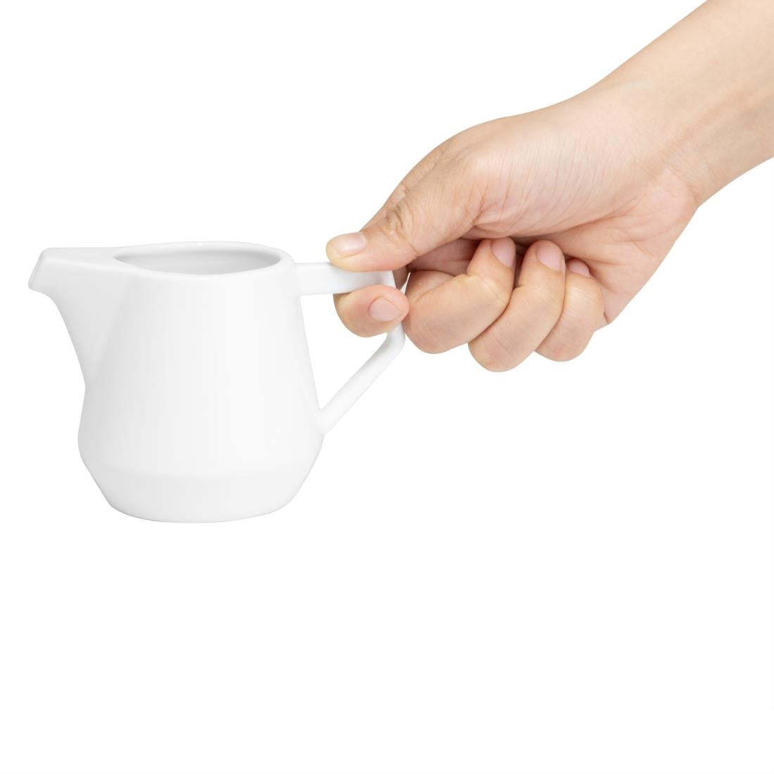 Olympia Whiteware Deco Jugs 200ml (6 Pack)