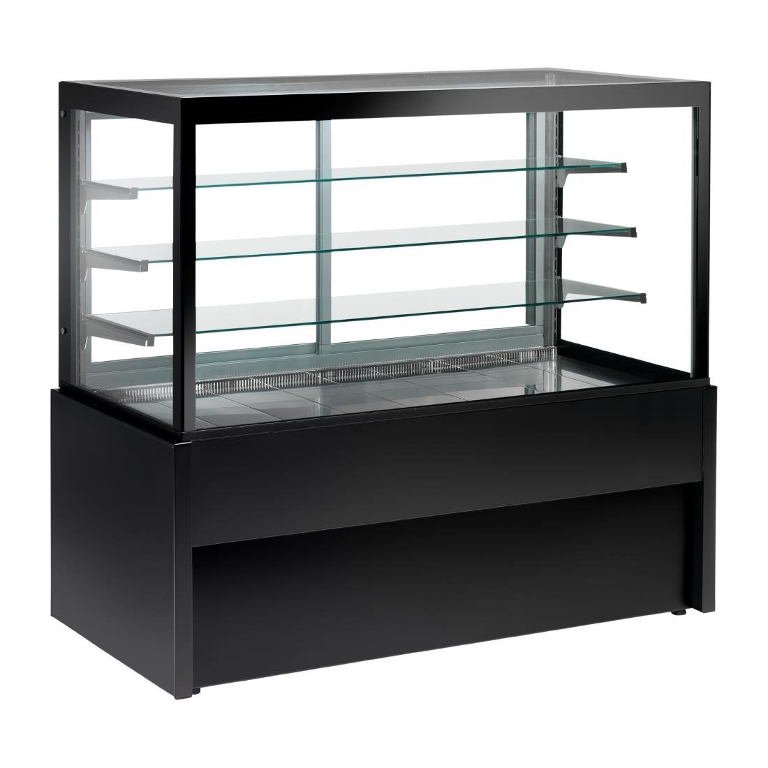 Zoin Kristall Free Standing Heated Merchandiser Black 1200mm