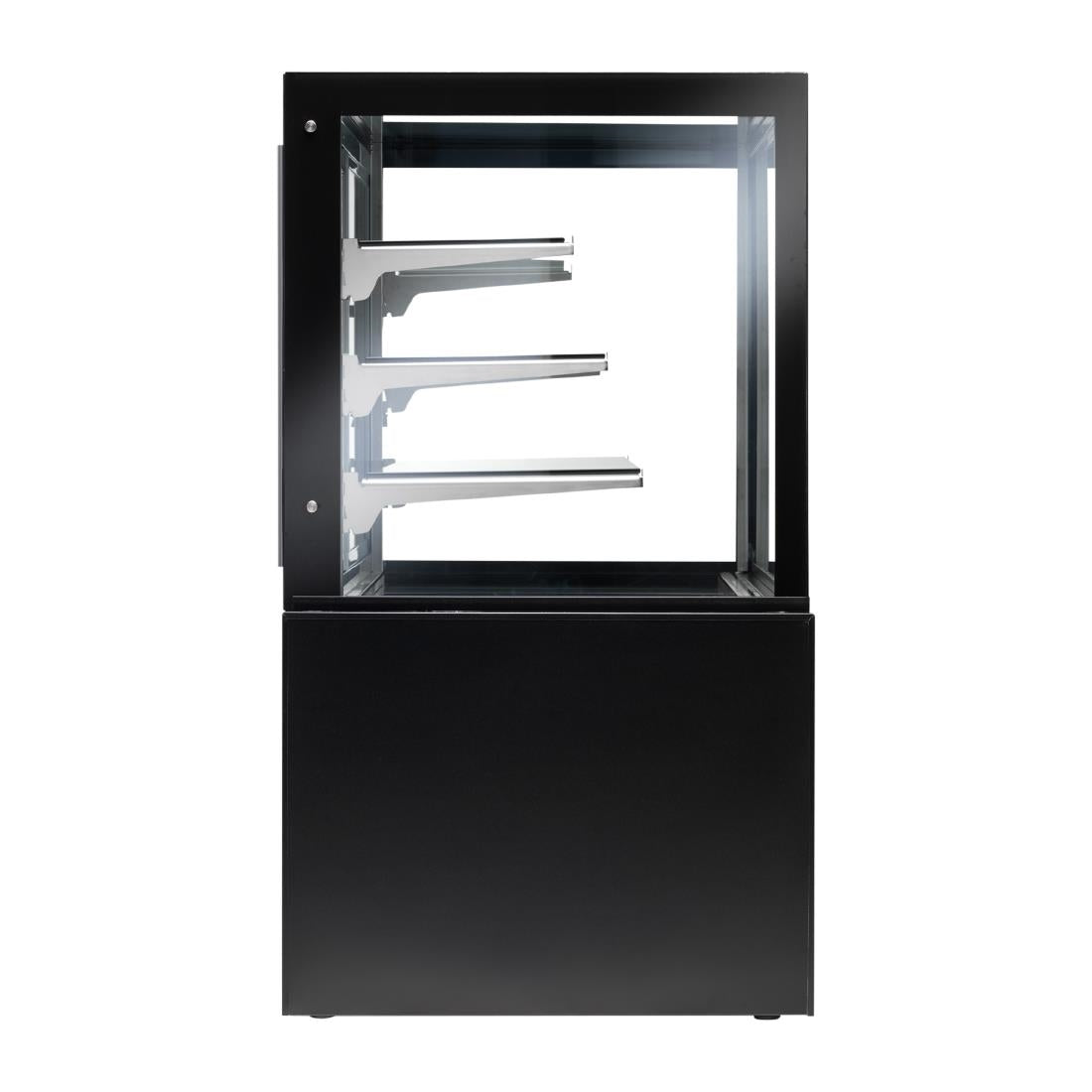 Zoin Kristall Free Standing Heated Merchandiser Black 1500mm