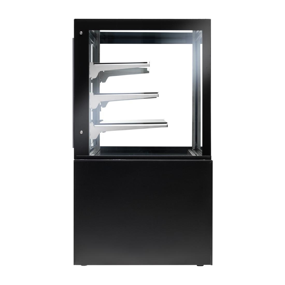 Zoin Kristall Free Standing Heated Merchandiser Black 1000mm