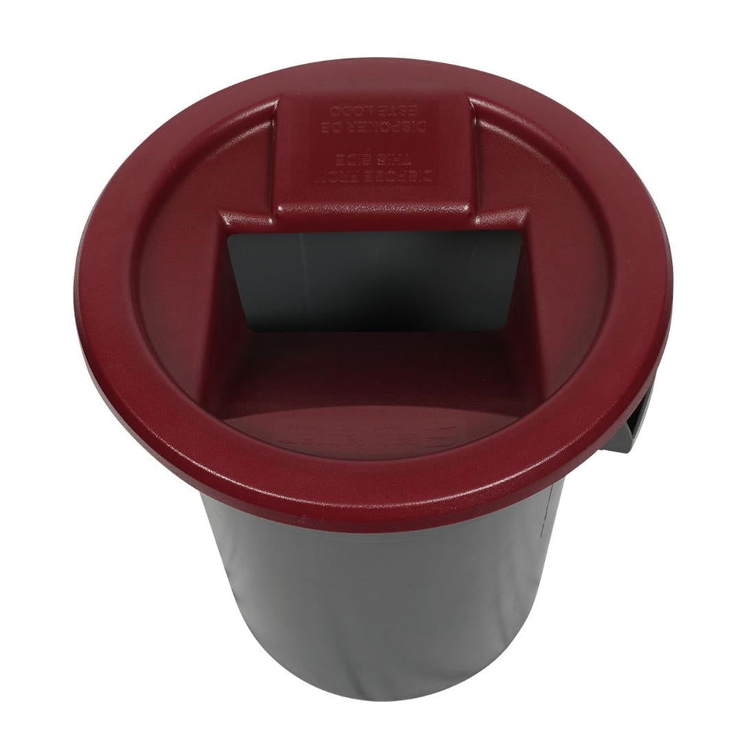 San Jamar KatchAll Round 32 Gallon Cutlery Catcher