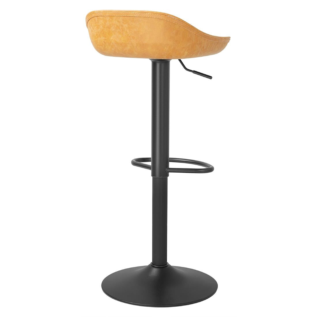Bolero Enzo Bar Stools Camel (2 Pack)