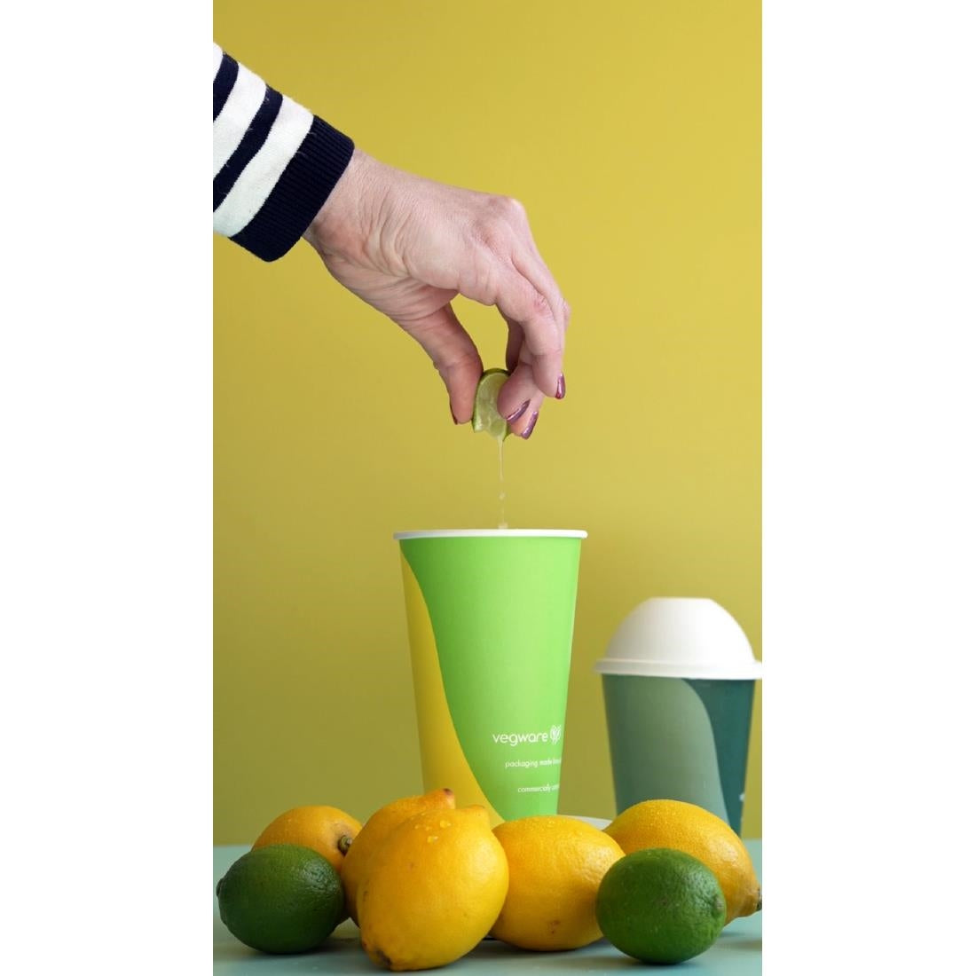 Vegware Paper Cold Cups 89-Series 12oz/360ml (1000 Pack)