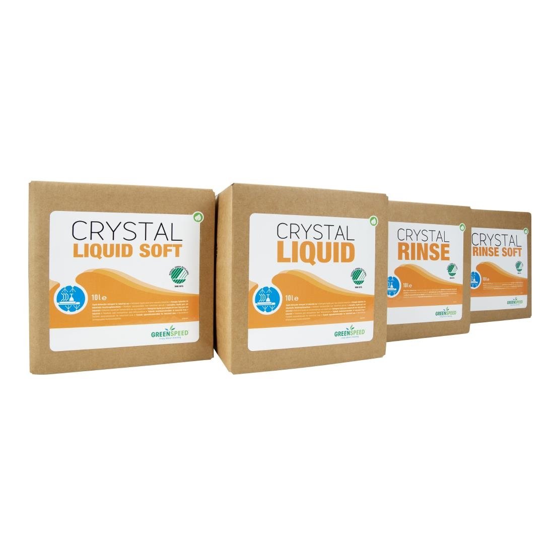 Greenspeed Crystal Liquid Dishwash Detergent Bag-in-Box 10Ltr