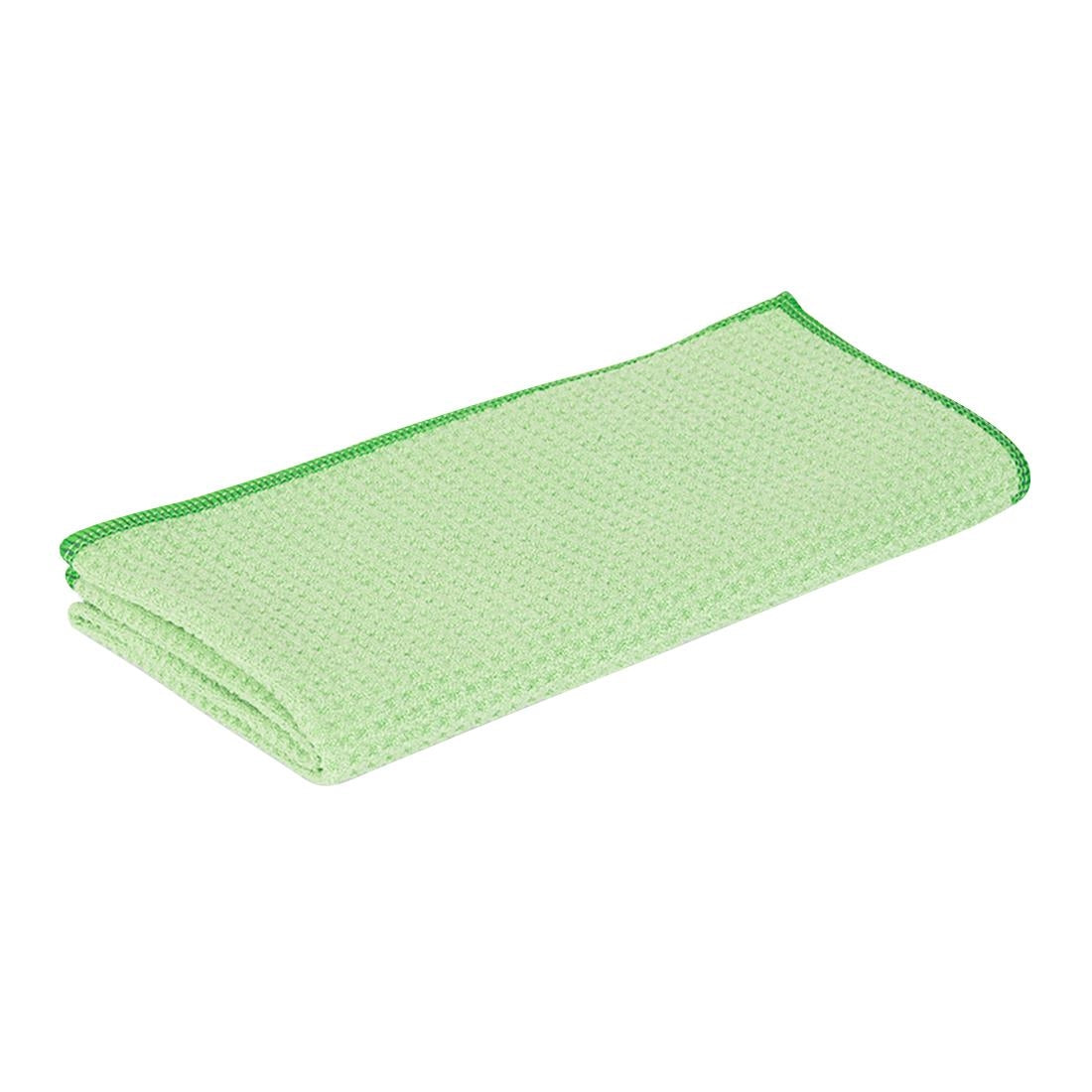 Greenspeed Heavy Duty Microfibre Cloth Green 400x400mm