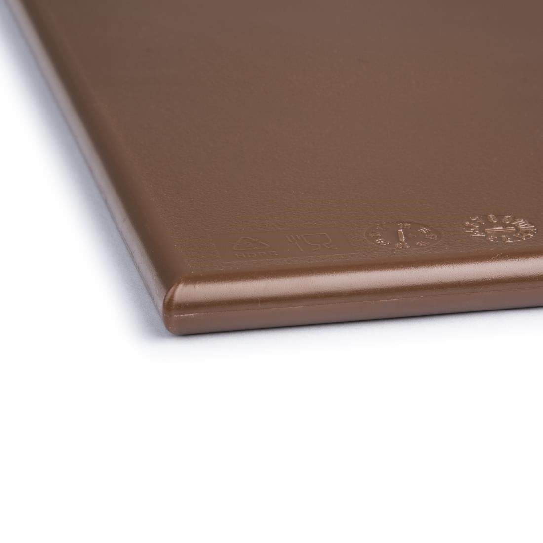 Hygiplas High Density Brown Chopping Board 450x300x12mm