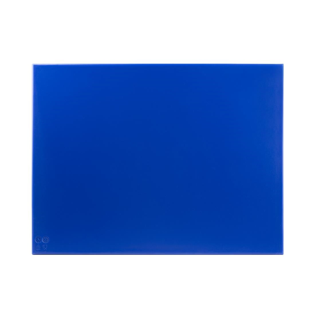 Hygiplas High Density Blue Chopping Board Large 600x450x12mm