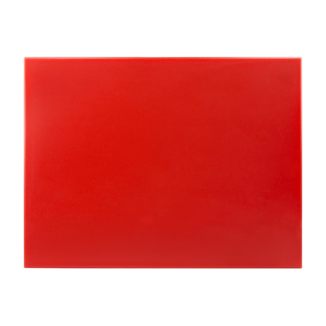 Hygiplas High Density Red Chopping Board Large 600x450x12mm