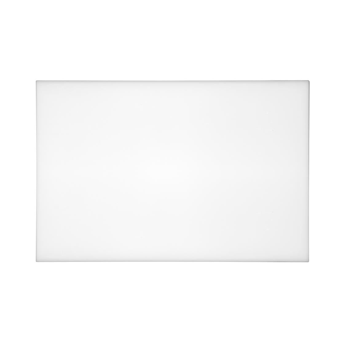 Hygiplas High Density White Chopping Board Standard 450x300x12mm