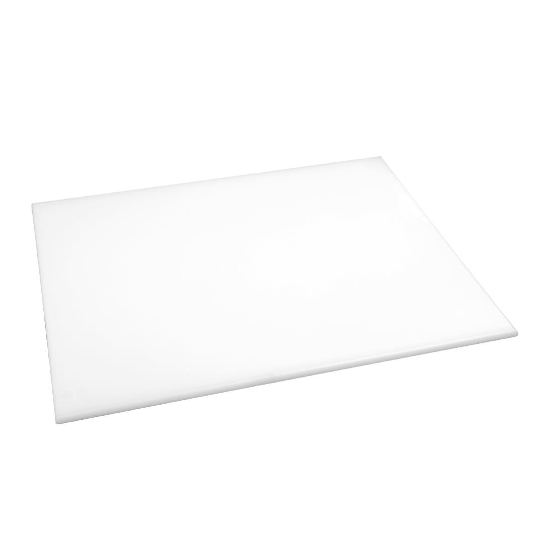 Hygiplas High Density White Chopping Board Large 600x450x12mm