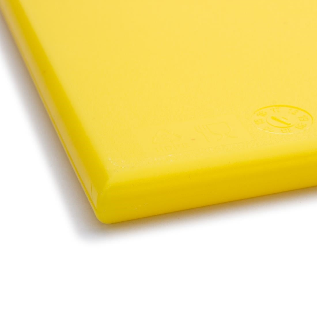 Hygiplas High Density Yellow Chopping Board Standard 450x300x12mm