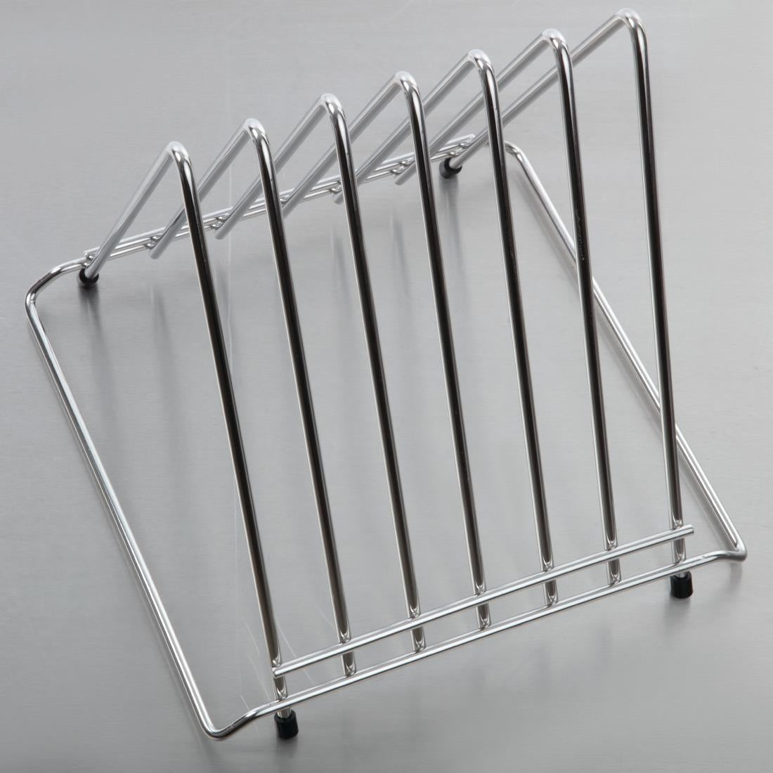 Hygiplas Triangle Chopping Board Rack 6 Slots