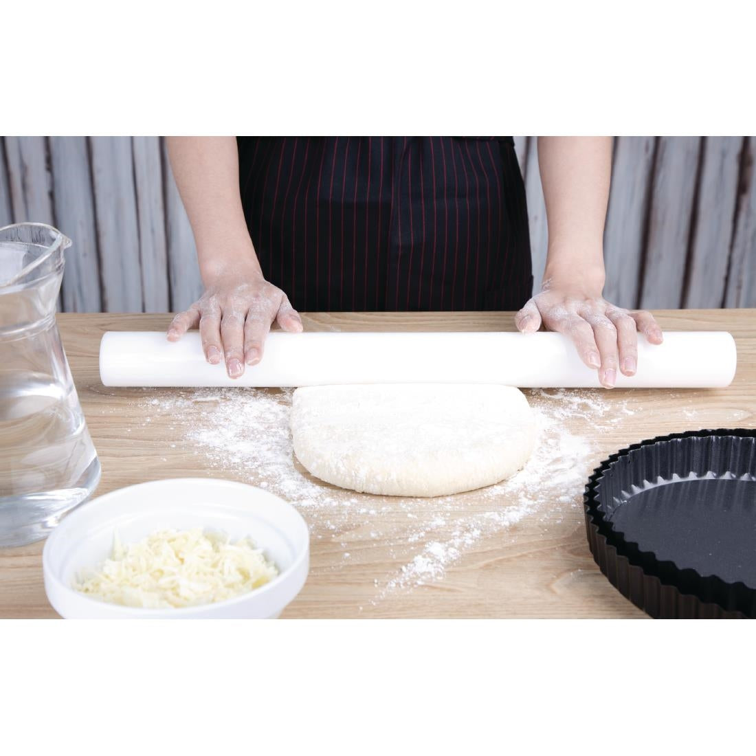 Vogue Polyethylene Rolling Pin 20"