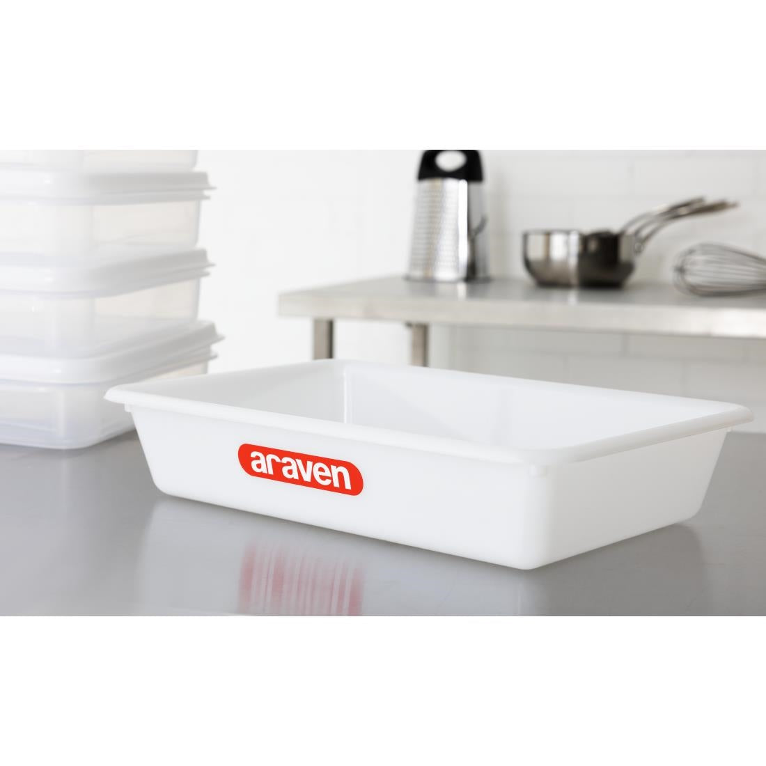 Araven Deep Food Storage Tray 13in
