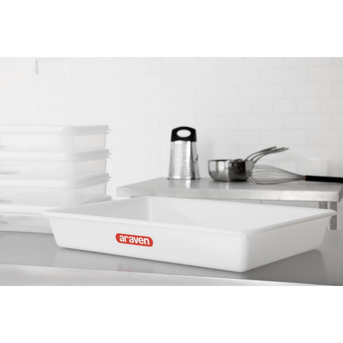 Araven Deep Food Storage Tray 21in