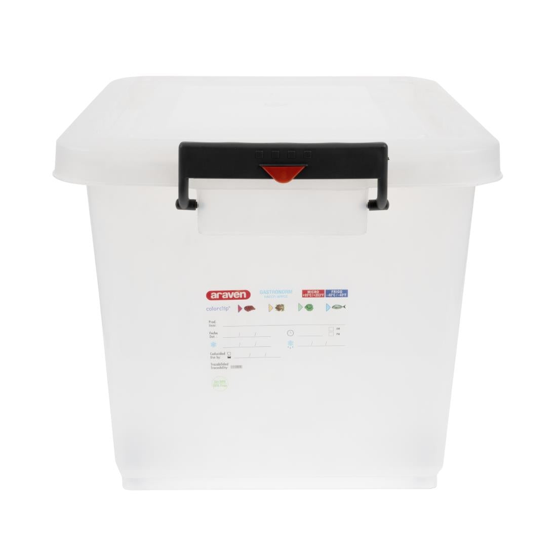 Araven Mobile Food Storage Bin with Lid