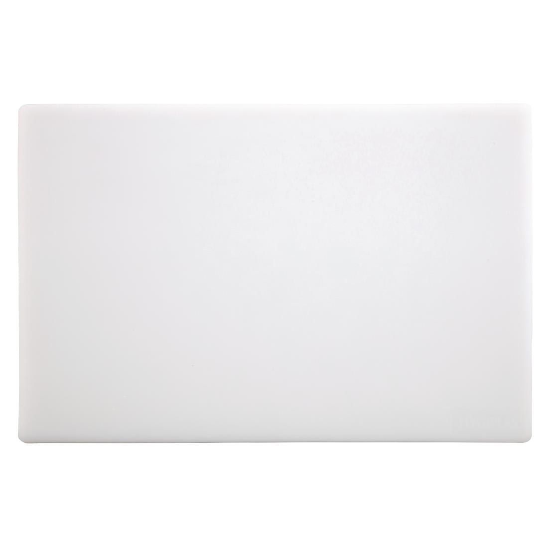 Hygiplas Low Density White Chopping Board Standard 450x300x12mm