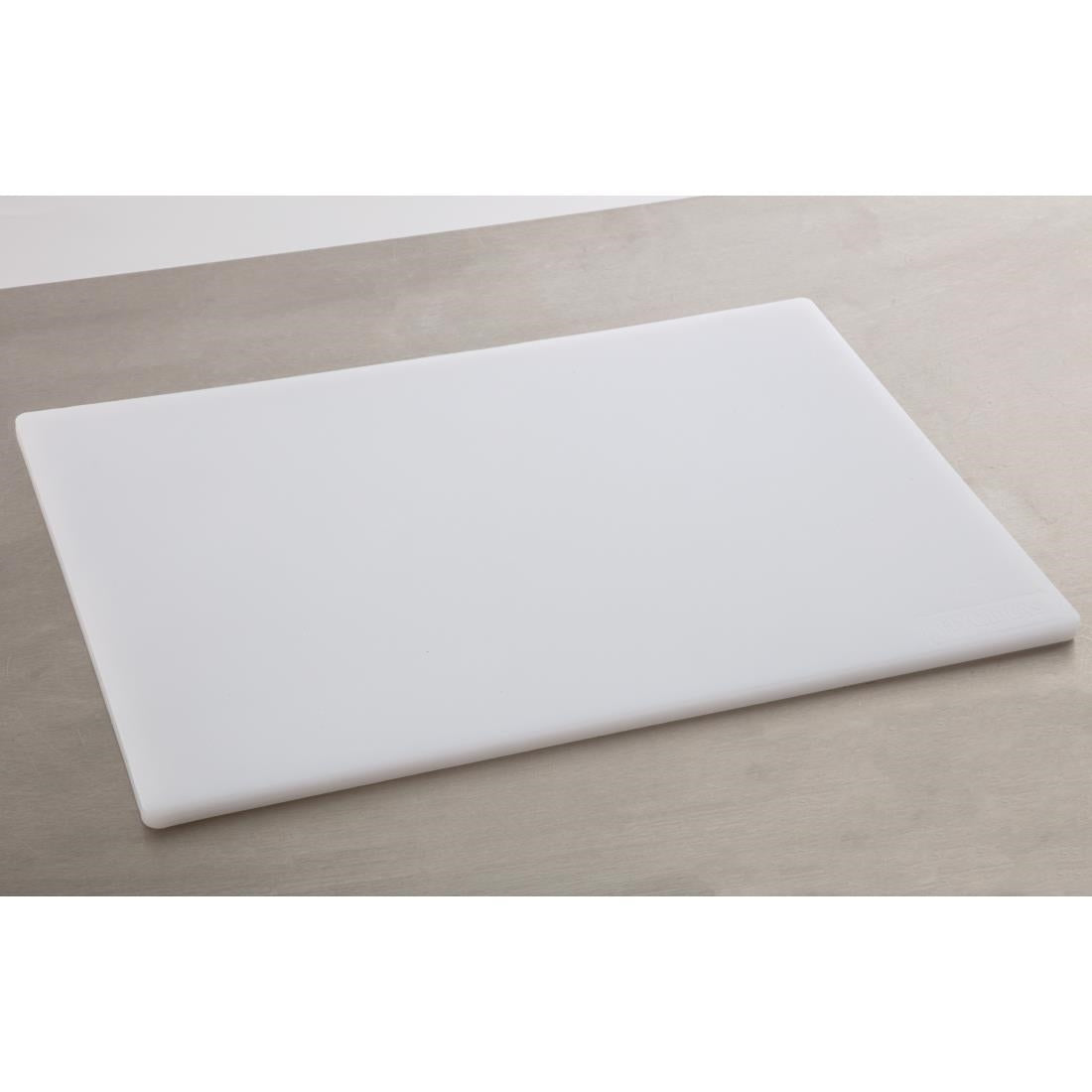 Hygiplas Low Density White Chopping Board Standard 450x300x12mm