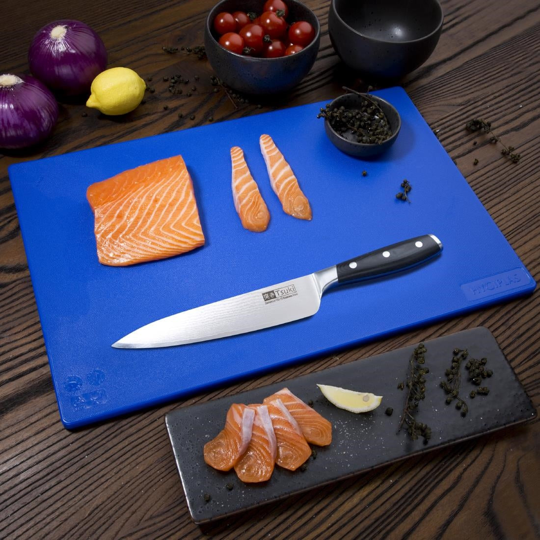 Blue Chopping Board