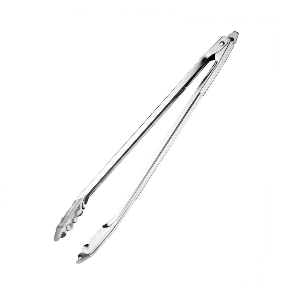 Vogue Stainless Steel Catering Tongs 16-inch