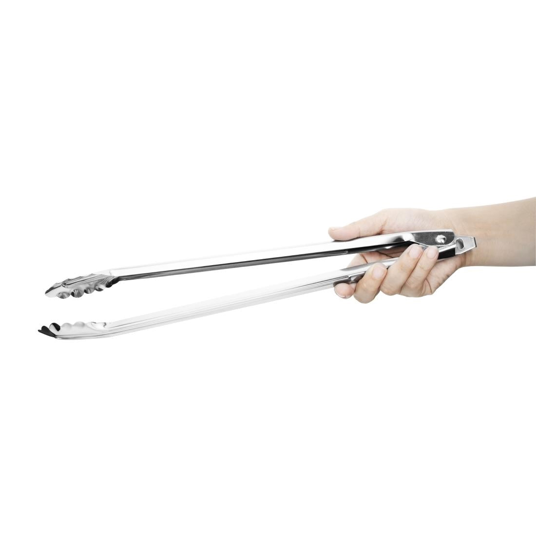 Vogue Stainless Steel Catering Tongs 16-inch