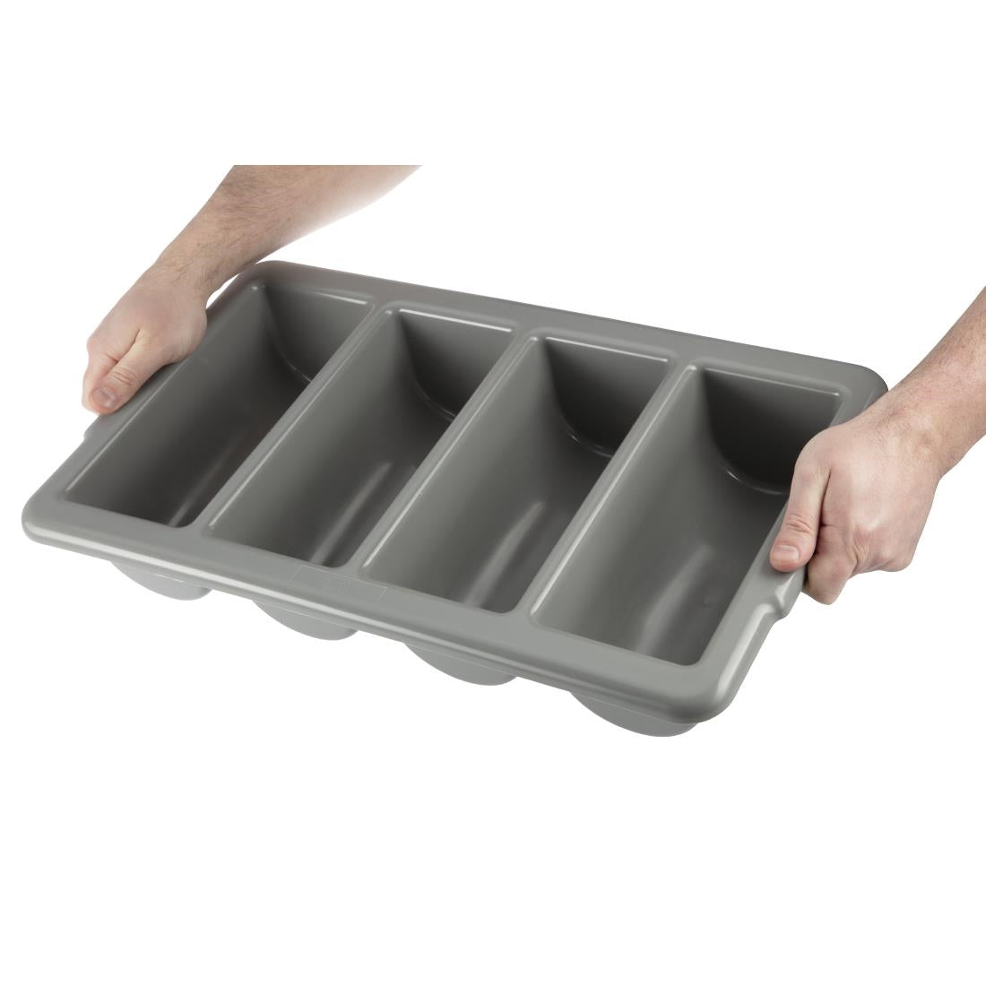 Olympia Kristallon Stackable PP Large Cutlery Tray