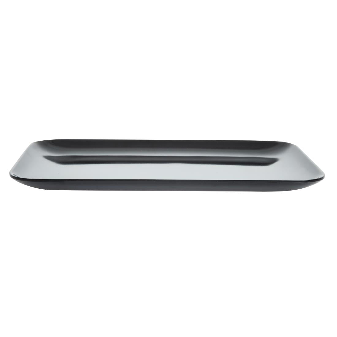 Dalebrook Melamine Medium Rectangular Platter Black 290mm