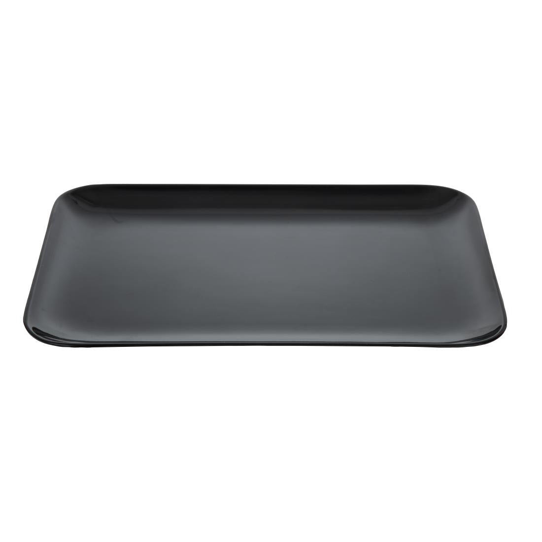 Dalebrook Melamine Large Rectangular Platter Black 330mm
