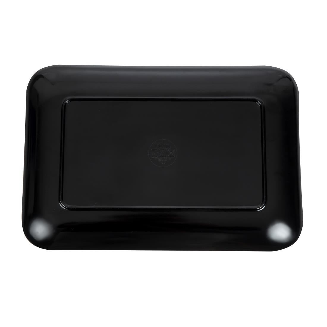 Dalebrook Melamine Large Rectangular Platter Black 330mm