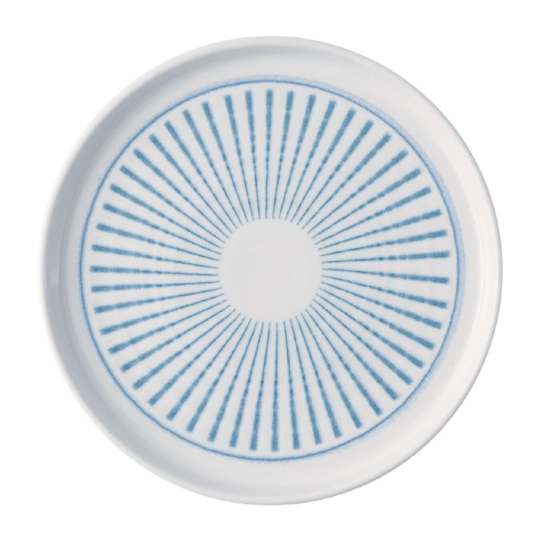 Churchill Era Blue Walled Plates 210mm (6 Pack)