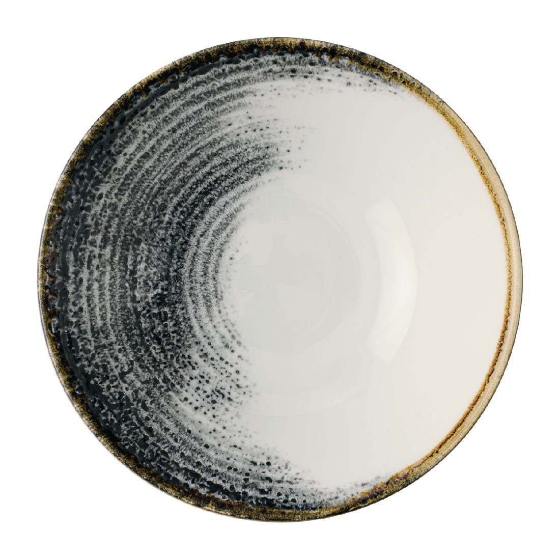 Churchill Homespun Accents Black Evolve Deep Bowls 190mm (6 Pack)