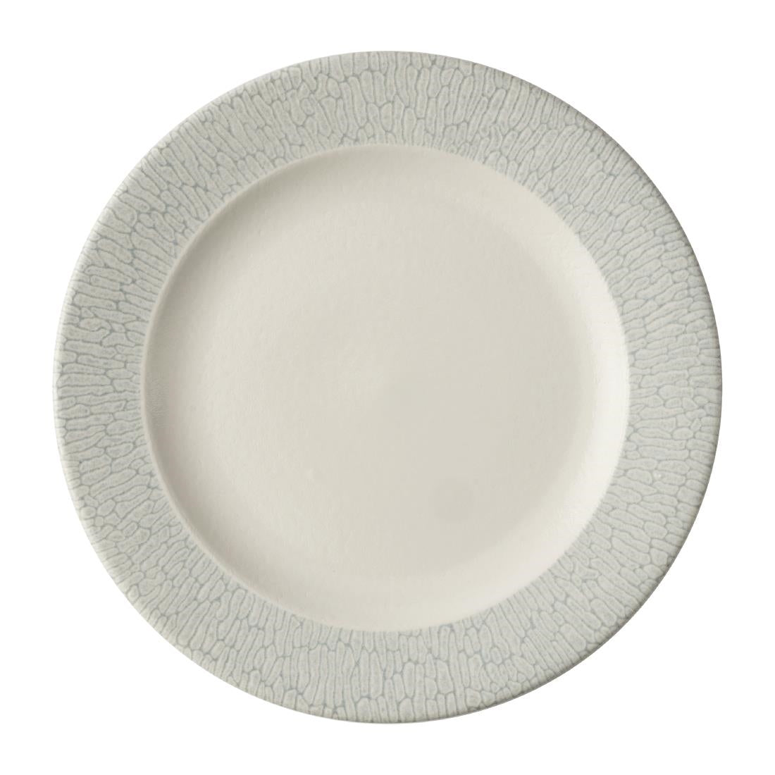 Churchill Delta Grey Profile Plates 206mm (12 Pack)