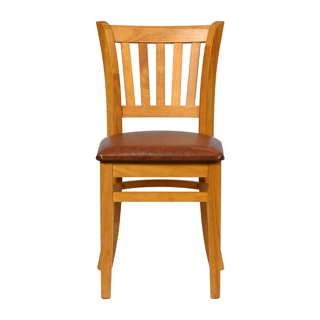 Turin Dining Tables with 4 Manhattan Chairs in Soft Oak with Bison Tan